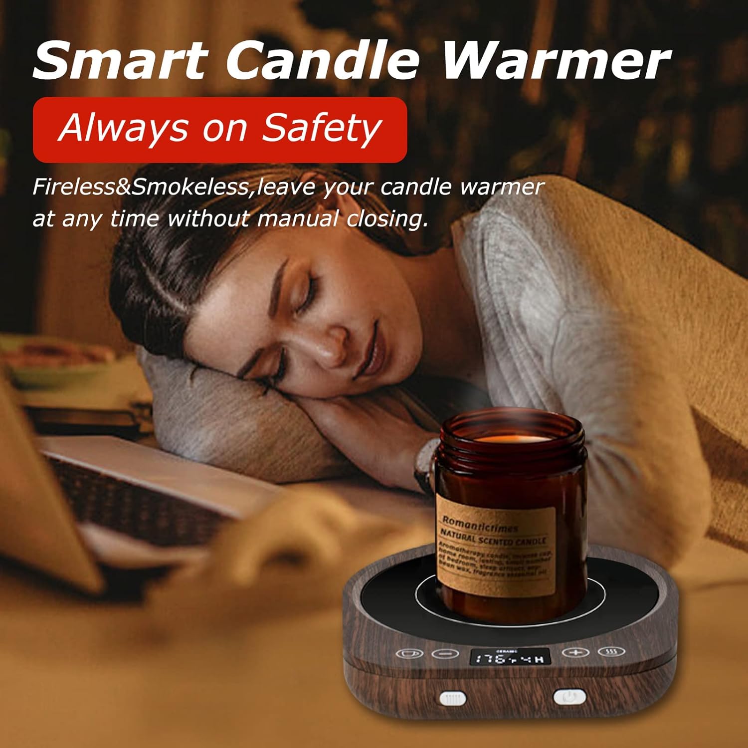 The Anti-Forgetful Candle Warmer