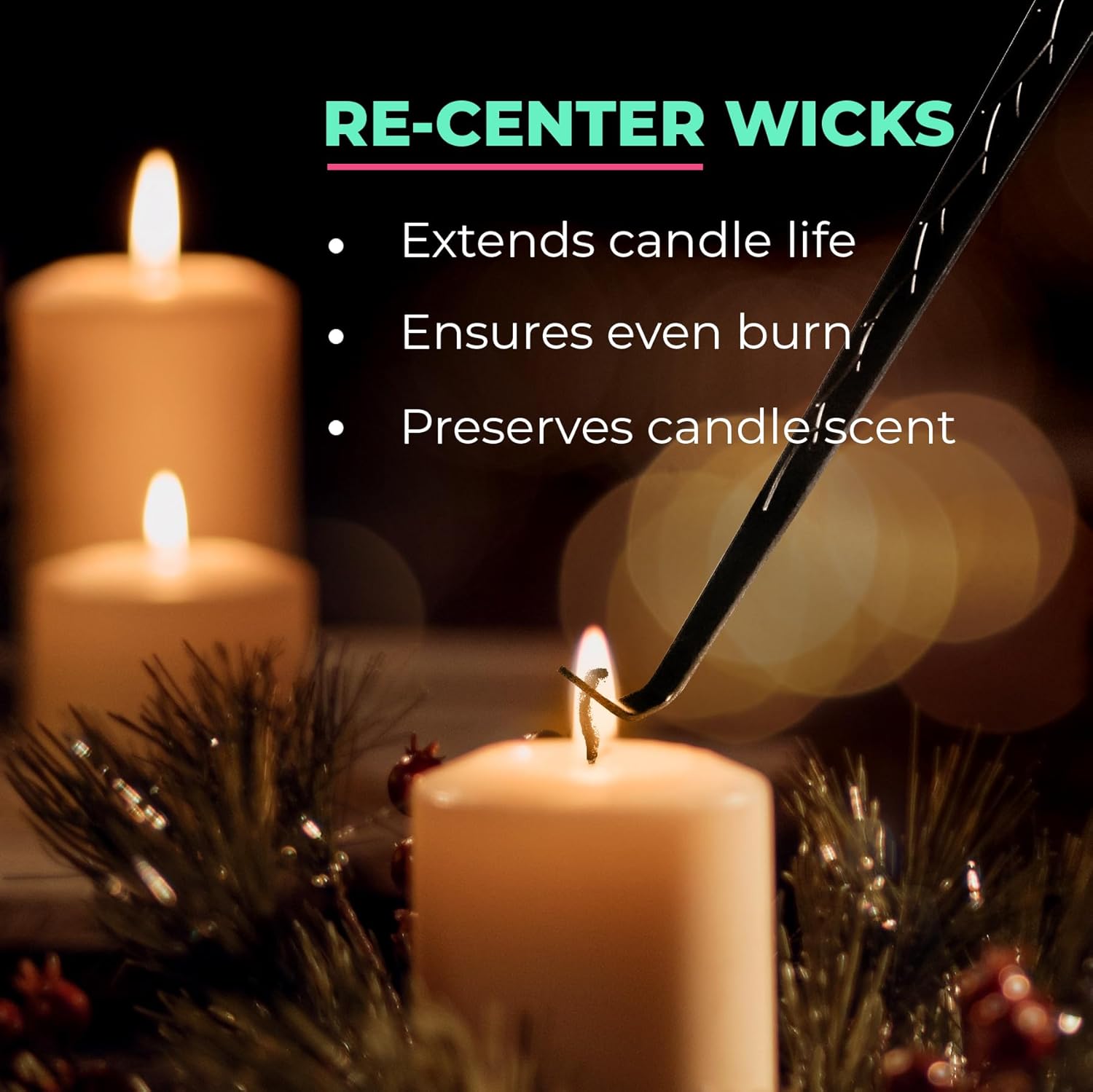 The Black Steel Candle Tool Kit